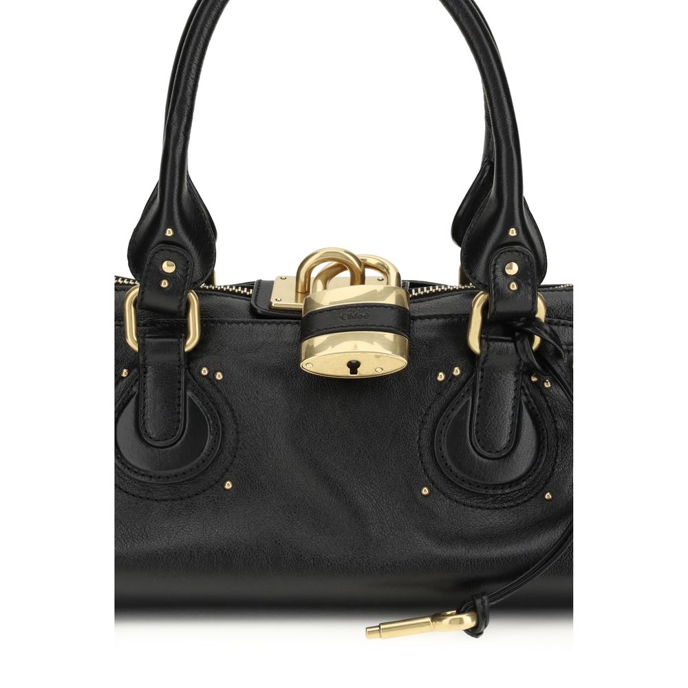 Chloé Black Buffalo Leather Skulderveske