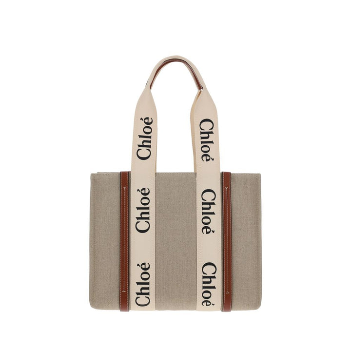 Chloé Håndveske i Beige Lin