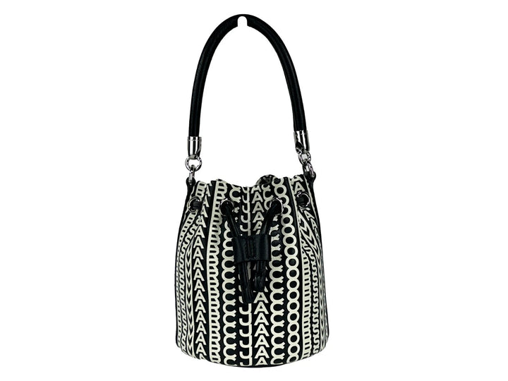 Marc Jacobs Mini Monogram Crossbody bøtteveske