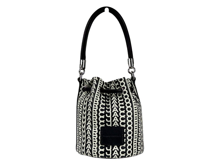Marc Jacobs Mini Monogram Crossbody bøtteveske