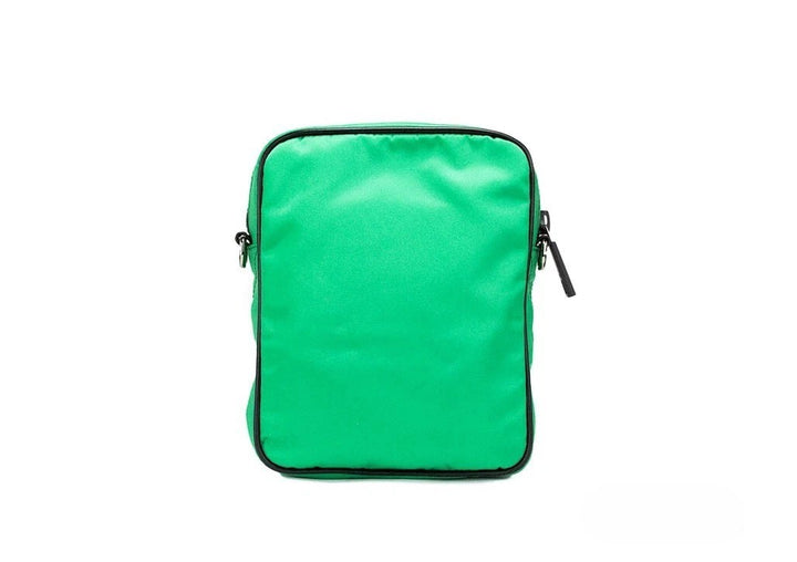 Versace Liten Lysegrønn Nylon Medusa Crossbody Messenger Veske