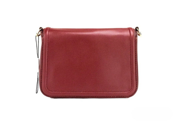 Marc Jacobs Medium Metal Signet Syrah Klaffveske i Glatt Skinn