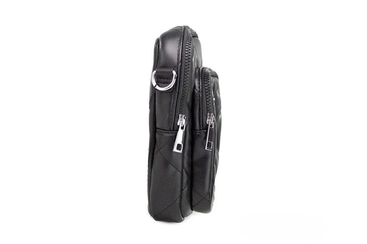 Marc Jacobs Pillow Small Svart Quilted Glatt Skinn Crossbody Håndveske Veske