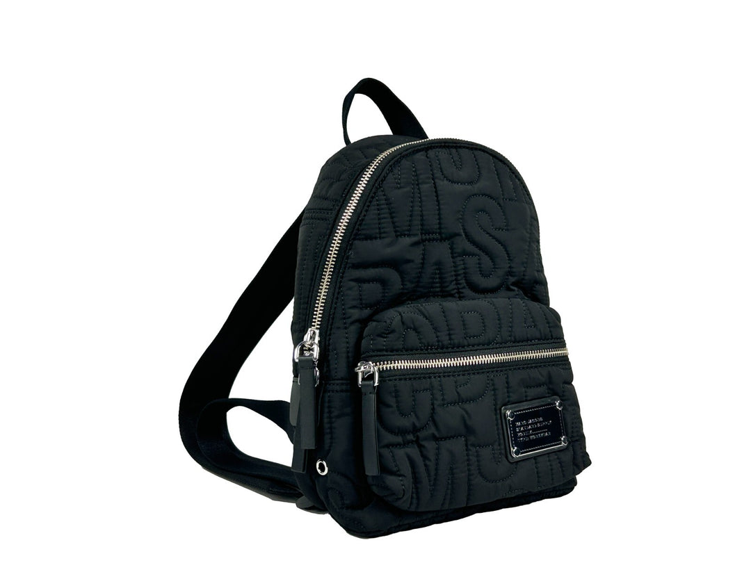 Marc Jacobs Liten Svart Vattert Ryggsekk