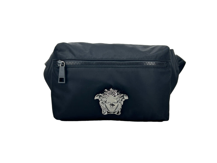 Versace Medusa svart nylon belteveske midjeveske bumbag pung