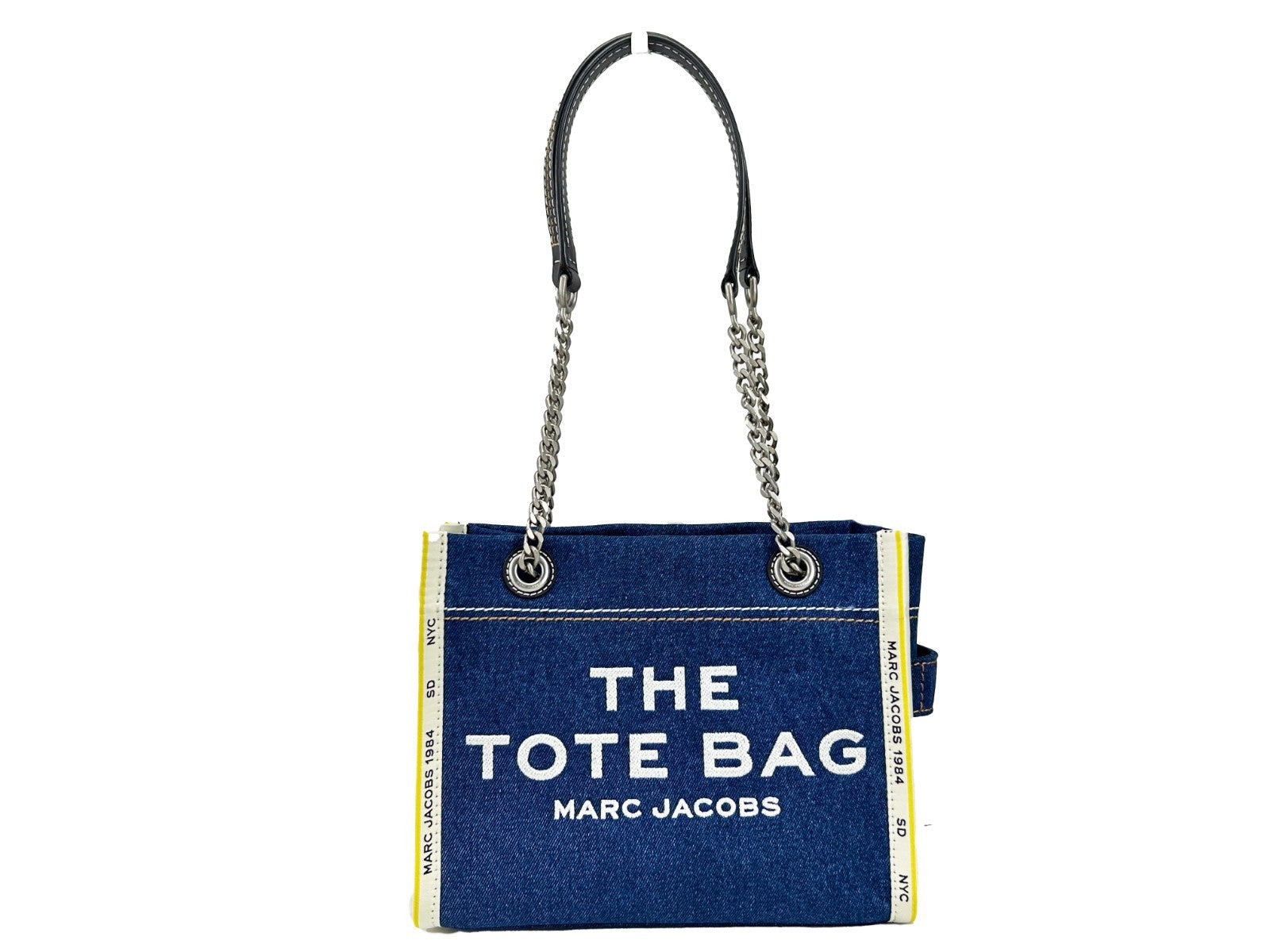 Marc Jacobs Denim Chain The Small Tote Bag