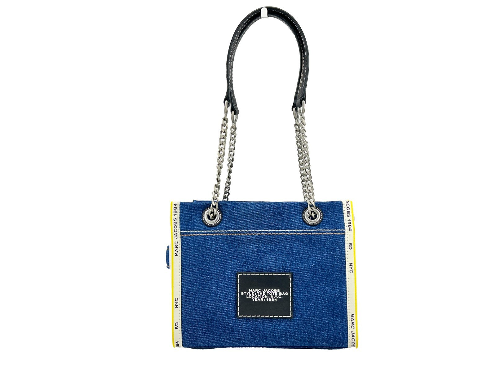 Marc Jacobs Denim Chain The Small Tote Bag