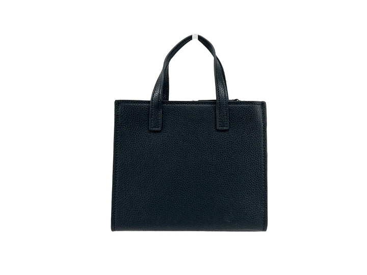 Marc Jacobs Mini Grind Crossbodyveske i sort skinn
