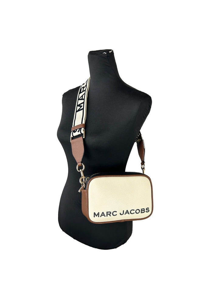Marc Jacobs Flash skinnkameraveske med kryssrem