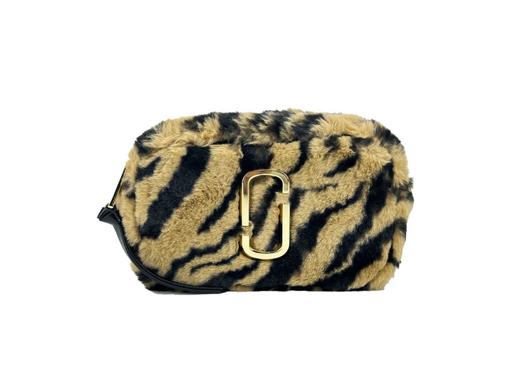 Marc Jacobs The Snapshot Tiger Fur Crossbody-veske