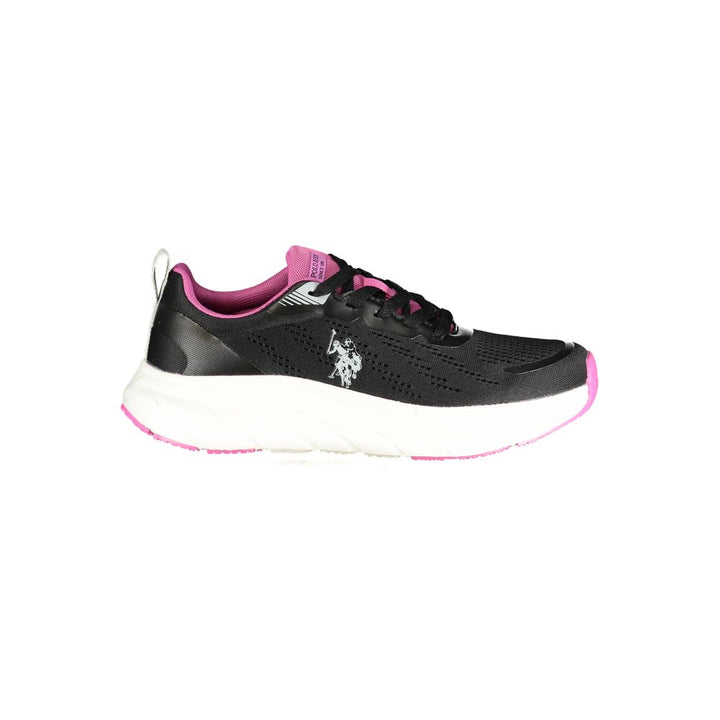 U.S. POLO ASSN. Nero Fabric Sneakers for Dame