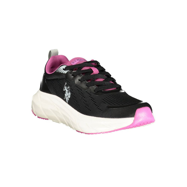 U.S. POLO ASSN. Nero Fabric Sneakers for Dame