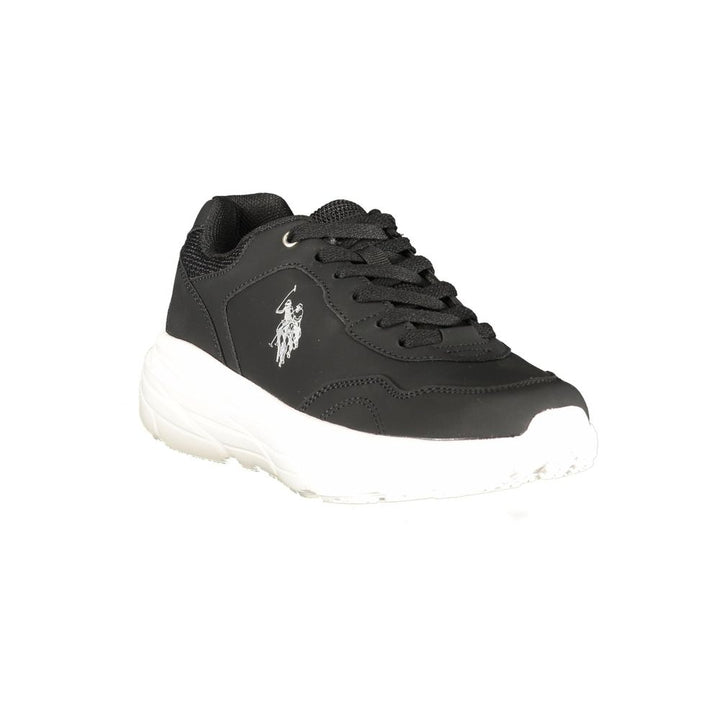 U.S. POLO ASSN. Svart sneakers i polyuretan til dame