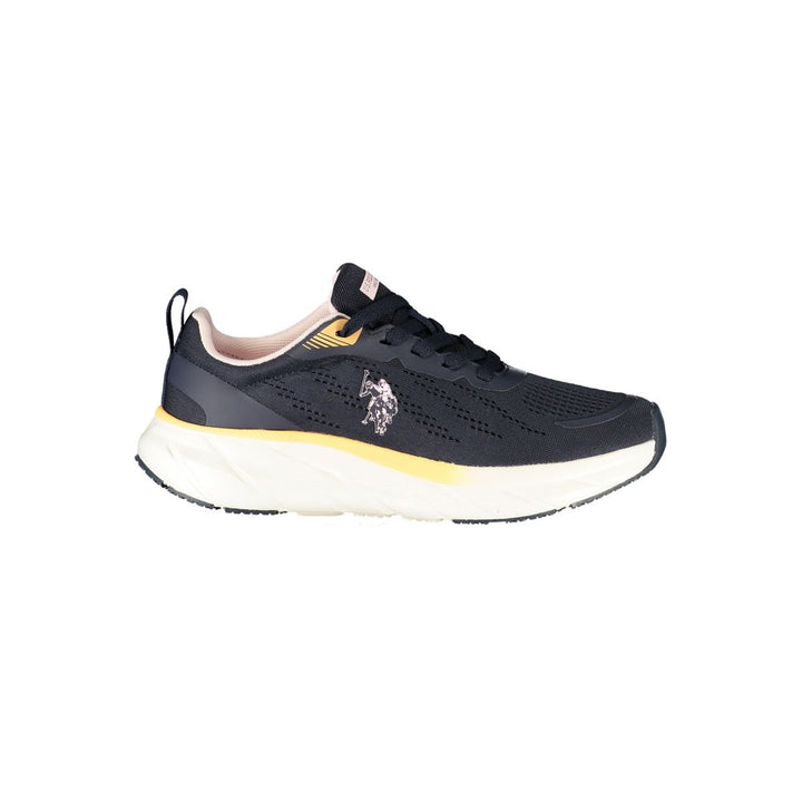 U.S. POLO ASSN. Blå sneakers i tekstil til dame