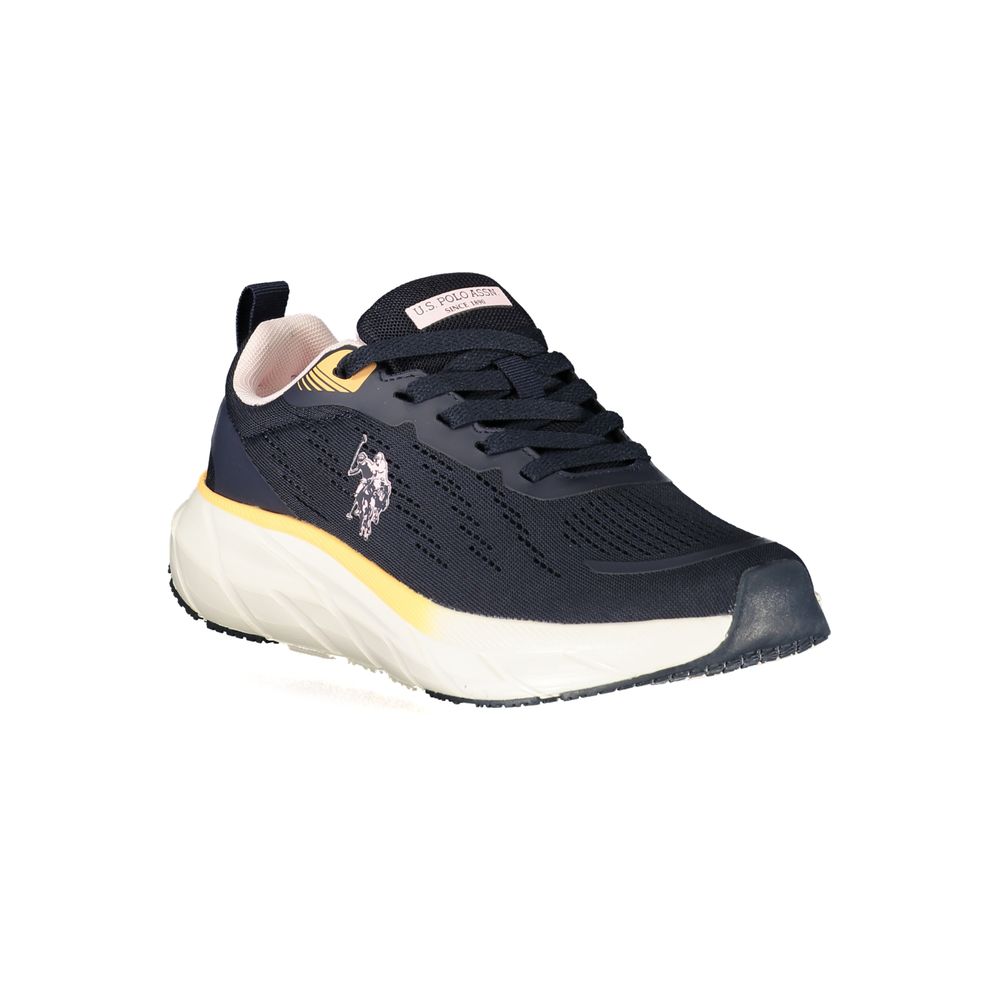 U.S. POLO ASSN. Blå sneakers i tekstil til dame