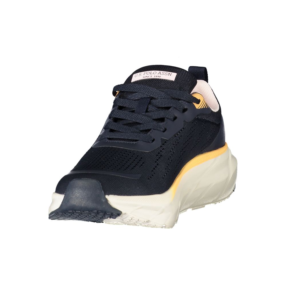 U.S. POLO ASSN. Blå sneakers i tekstil til dame