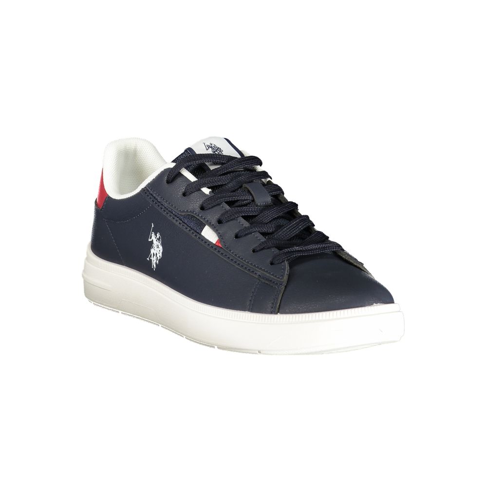 U.S. POLO ASSN. Blå joggesko i polyester til herre
