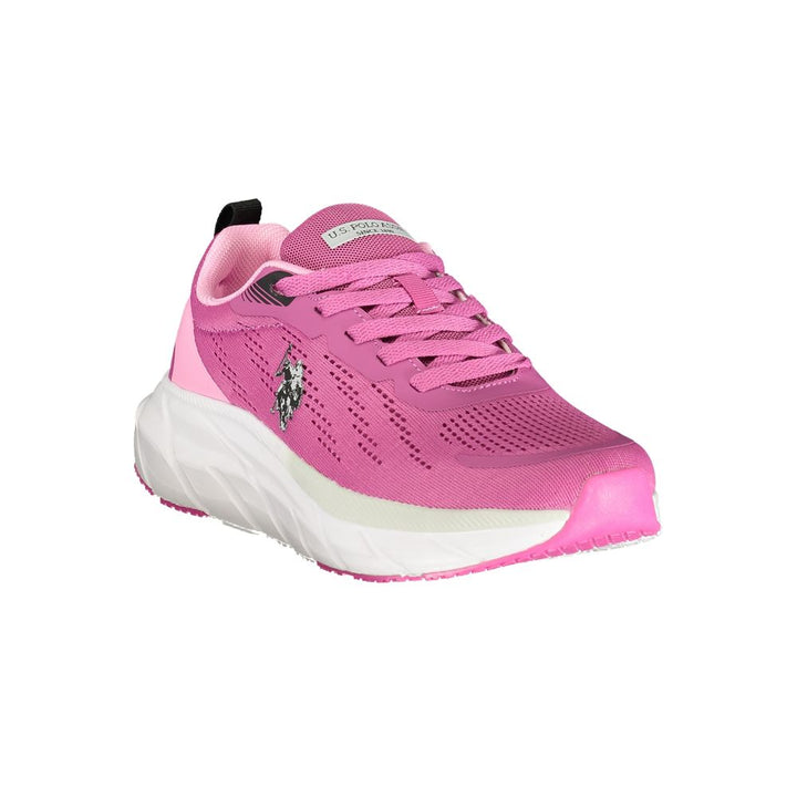 U.S. POLO ASSN. Rosa joggesko i polyuretan til dame