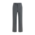 Valentino Gray Wool Oves Aries Dress Pants