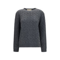 Valentino Gray Wool Oves Aries Sweatshirt
