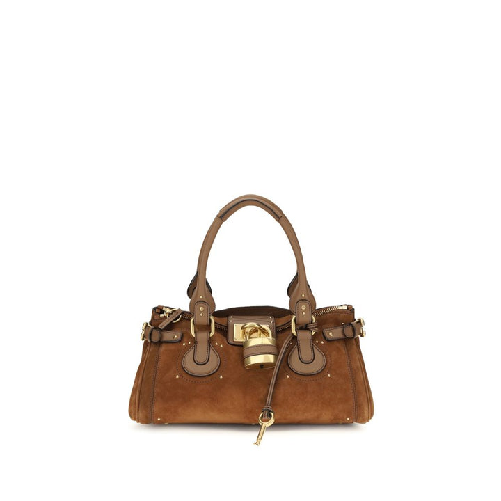 Chloé Brown Calf Leather Bos Taurus Håndveske