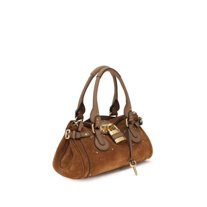 Chloé Brown Calf Leather Bos Taurus Håndveske