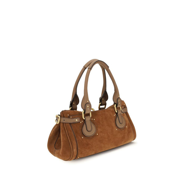 Chloé Brown Calf Leather Bos Taurus Håndveske