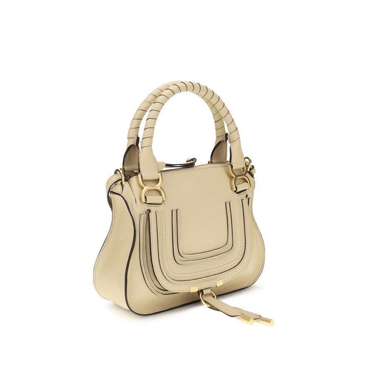 Chloé veske i beige kalveskinn
