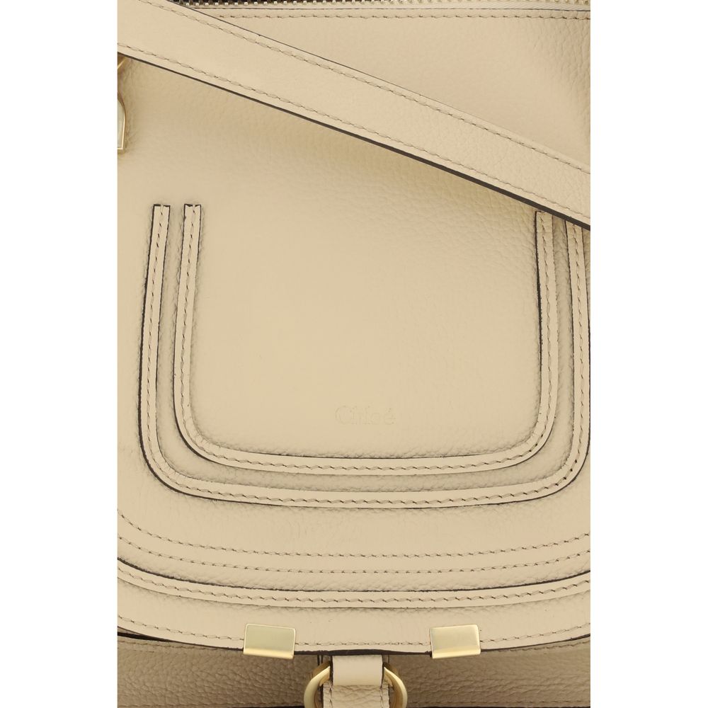 Chloé veske i beige kalveskinn