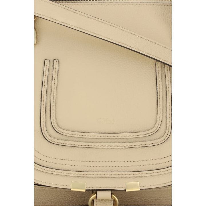 Chloé veske i beige kalveskinn
