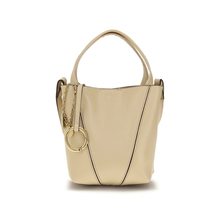 Chloé Beige Kalveskinn Bos Taurus Skulderveske