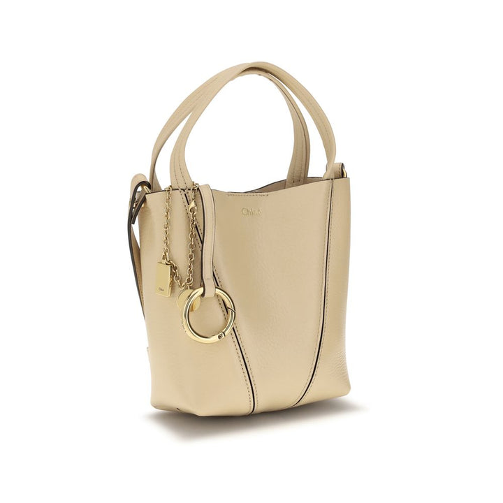 Chloé Beige Kalveskinn Bos Taurus Skulderveske