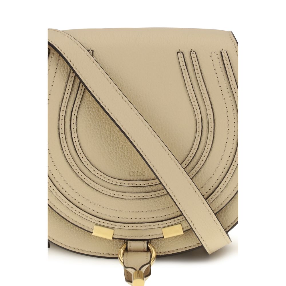 Chloé Beige Kalveskinn Bos Taurus Skulderveske