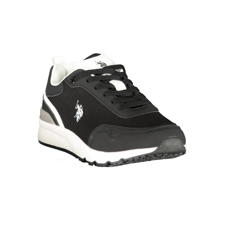 U.S. POLO ASSN. Svart Polyestersneaker til herre