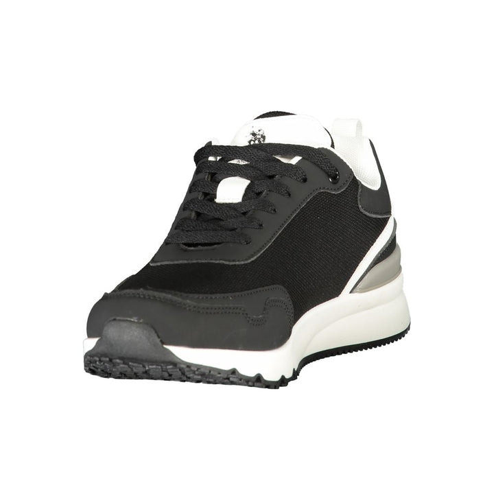 U.S. POLO ASSN. Svart Polyestersneaker til herre