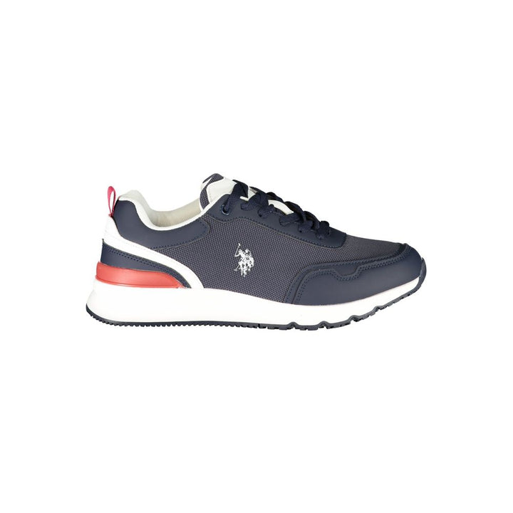 U.S. POLO ASSN. Blå Herre-Sneaker i Stoff