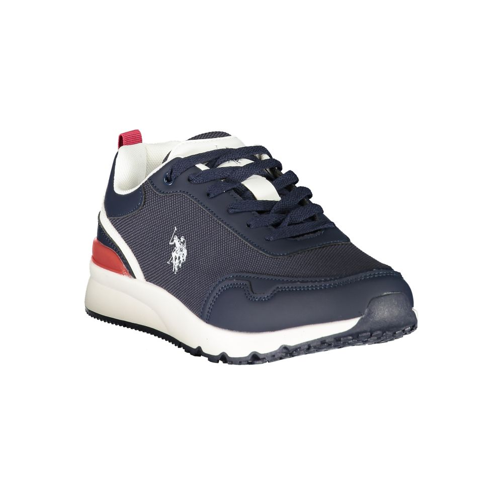 U.S. POLO ASSN. Blå Herre-Sneaker i Stoff