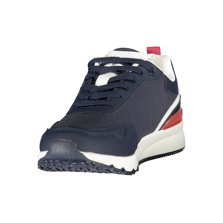 U.S. POLO ASSN. Blå Herre-Sneaker i Stoff