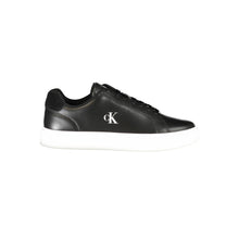 Calvin Klein Black Polyurethane Men's Sneaker