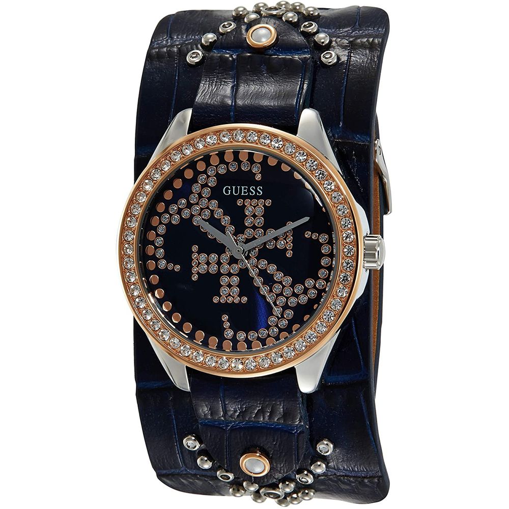 Guess reloj de piel azul para mujer