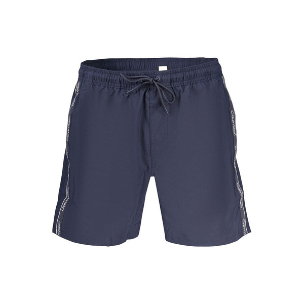Calvin Klein Blue Polyester Men's Swim Shorts
