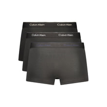 Calvin Klein Black Cotton Menswear Short