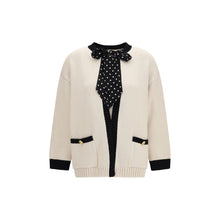 Valentino Beige Cotton Cardigan