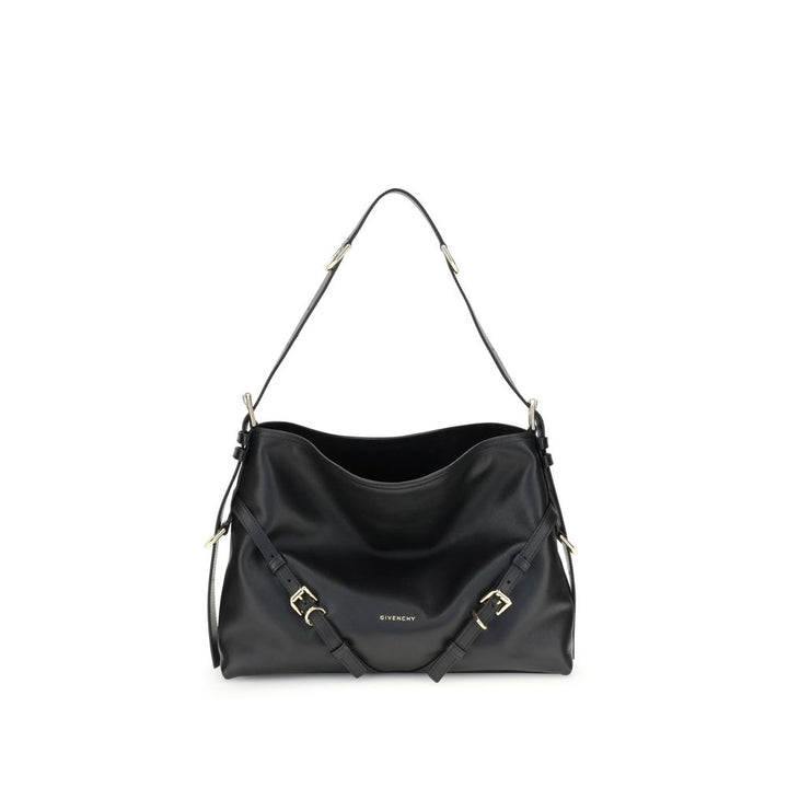 Black Calf Leather Bos Taurus Handbag