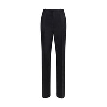 Gucci Black Silk Dress Pants