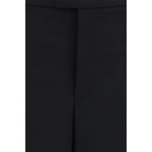 Gucci Black Wool Oves Aries Casual Pants