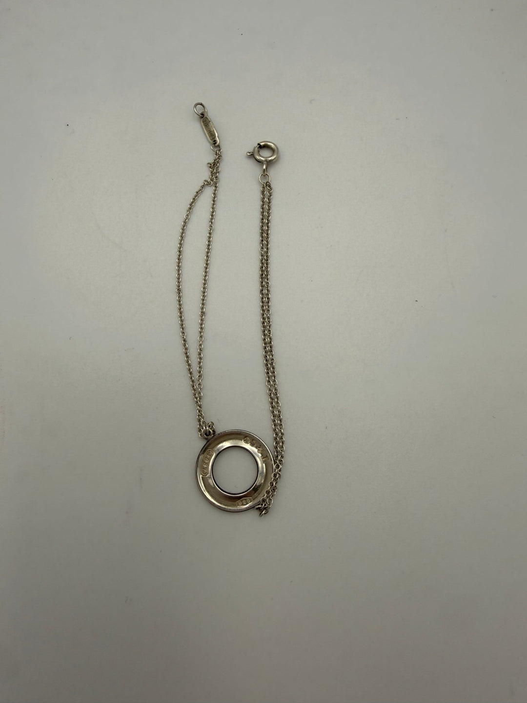 Tiffany &amp; Co. TIFFANY &amp; CO. Armbånd i sølv med doble kjeder