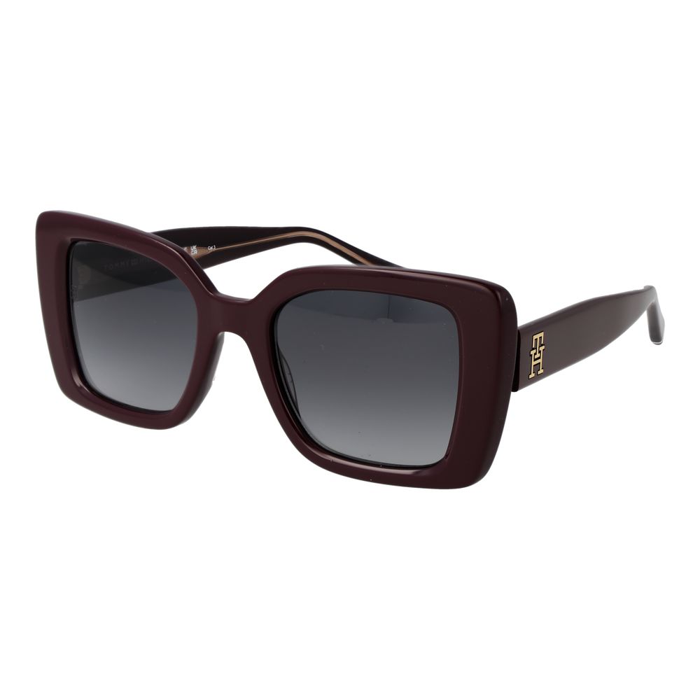 Gafas de sol Tommy Hilfiger de acetato burdeos