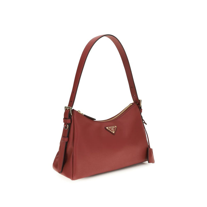 Prada Multicolor Calf Leather Bos Taurus Skulderveske