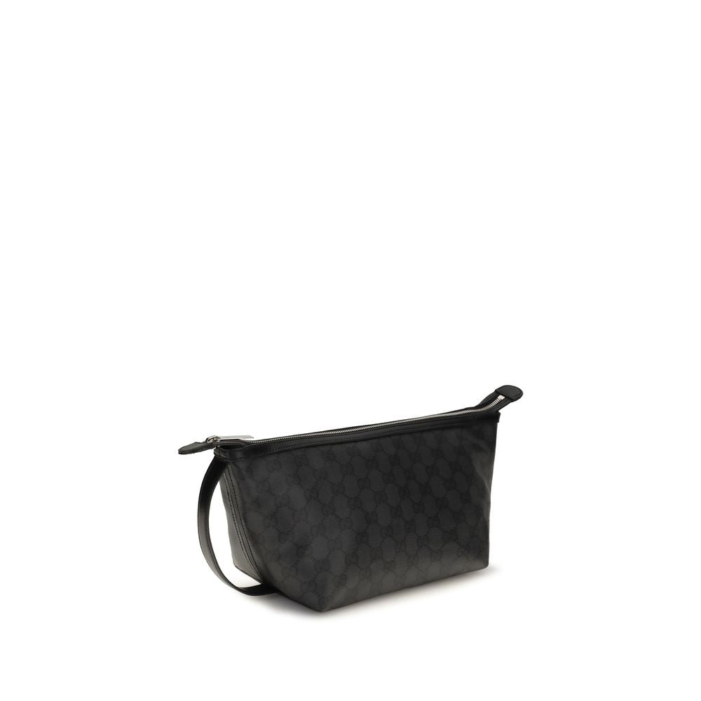 Gucci svart clutchveske i bomull